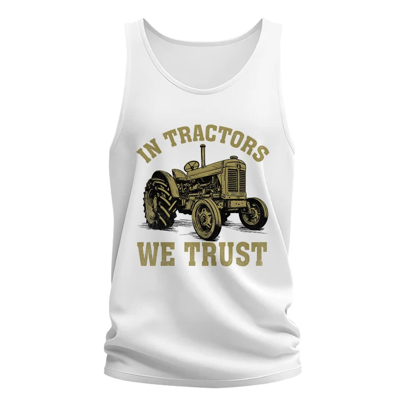 In Tractors We Trust - Unisex Jersey Tank