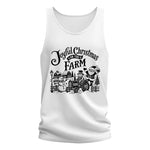 Joyful Christmas On The Farm 1 - Unisex Jersey Tank