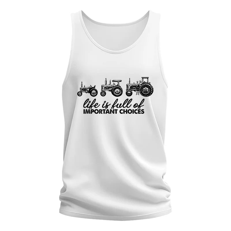 Image of Life Is Full Of Important Choices 10 - Unisex Jersey Tank