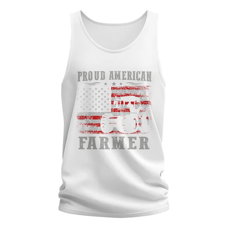 Proud American Farmer - Unisex Jersey Tank