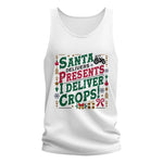 Santa Deliver Present I Deliver Crops! - Unisex Jersey Tank