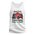 Santa's Farm Ride 1 - Unisex Jersey Tank