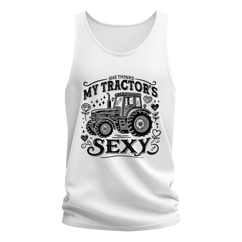 She Thinks My Tractor's Sexy - Unisex Jersey Tank