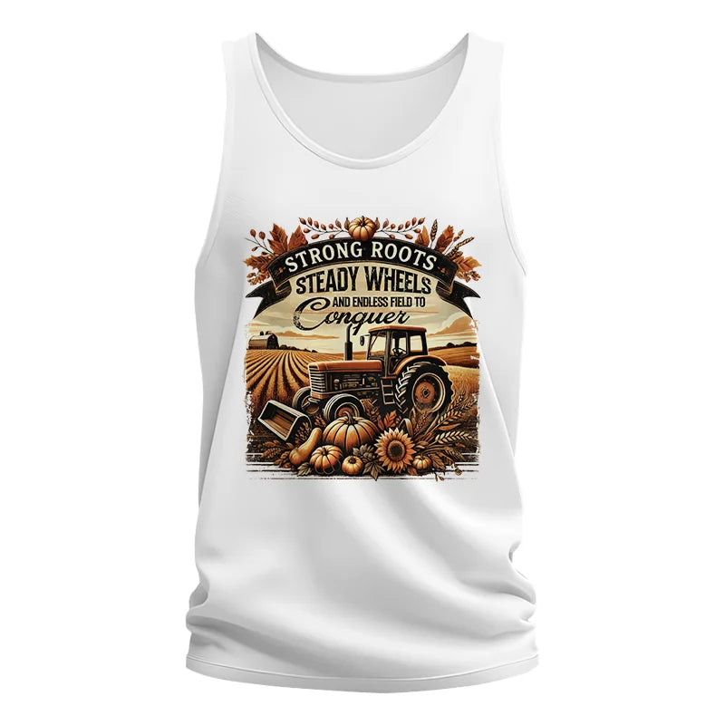 Image of Thanksgiving Farmer Endless Fields To Conquer 2 - Unisex Jersey Tank