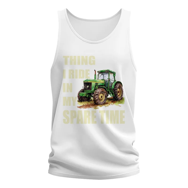 Things I Ride In My Spare Time 1 - Unisex Jersey Tank