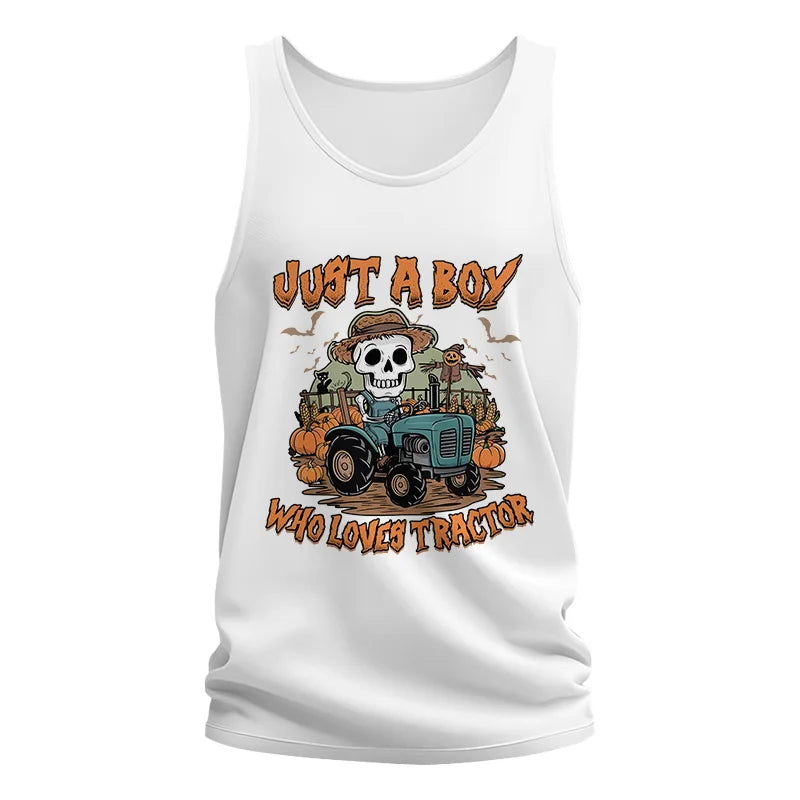 Tractors Halloween Themed - Unisex Jersey Tank