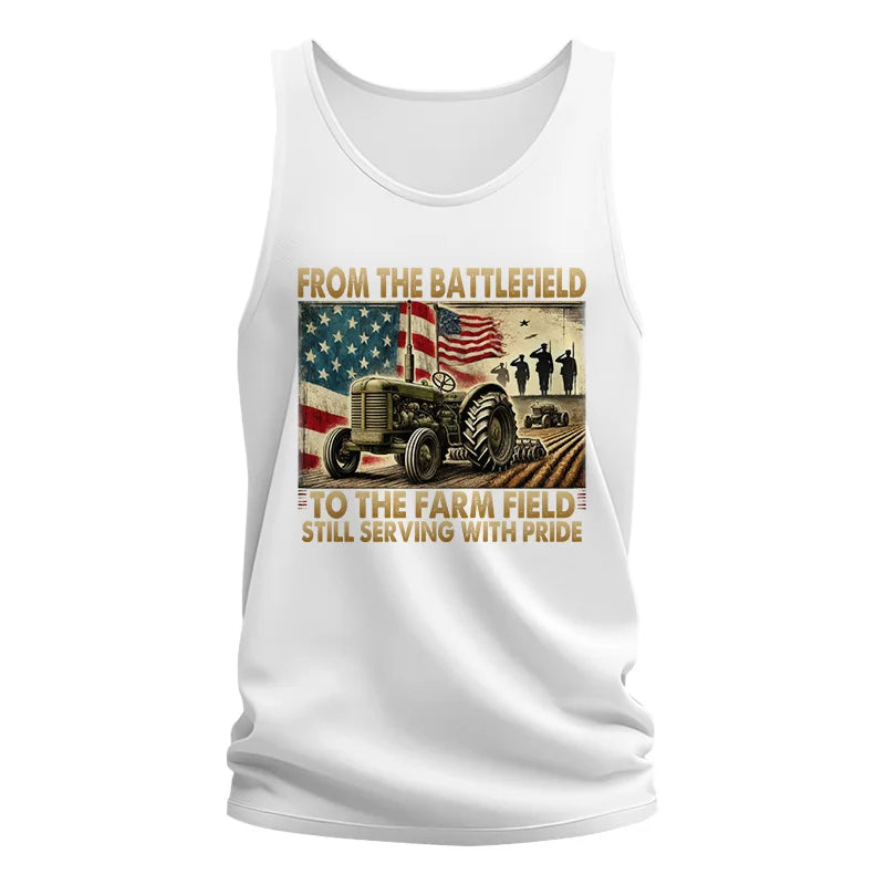 Veteran Farmer From The Battlefield To The Farm Field 1 - Unisex Jersey Tank