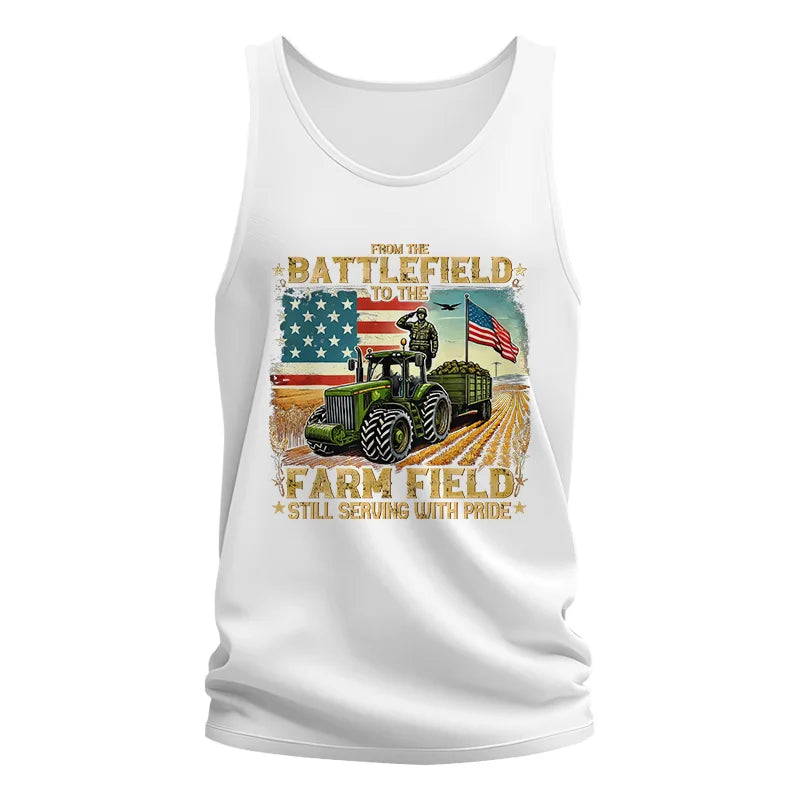 Veteran Farmer From The Battlefield To The Farm Field 2 - Unisex Jersey Tank