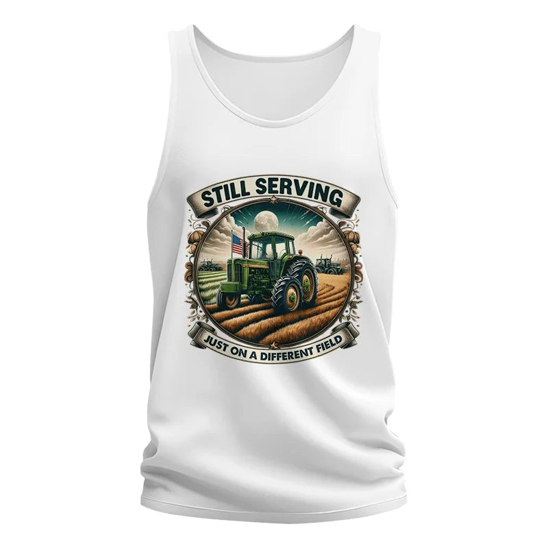 Veteran Farmer Still Serving 4 - Unisex Jersey Tank