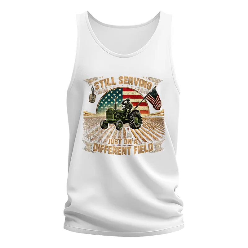 Veteran Farmer Still Serving 8 - Unisex Jersey Tank