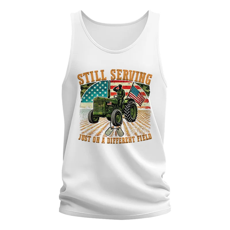 Image of Veteran Farmer Still Serving 9 - Unisex Jersey Tank