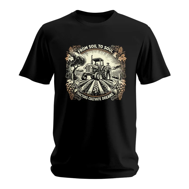 From Soil To Soul_Tractors Cultivate Dreams 2 - Unisex Softstyle T-Shirt