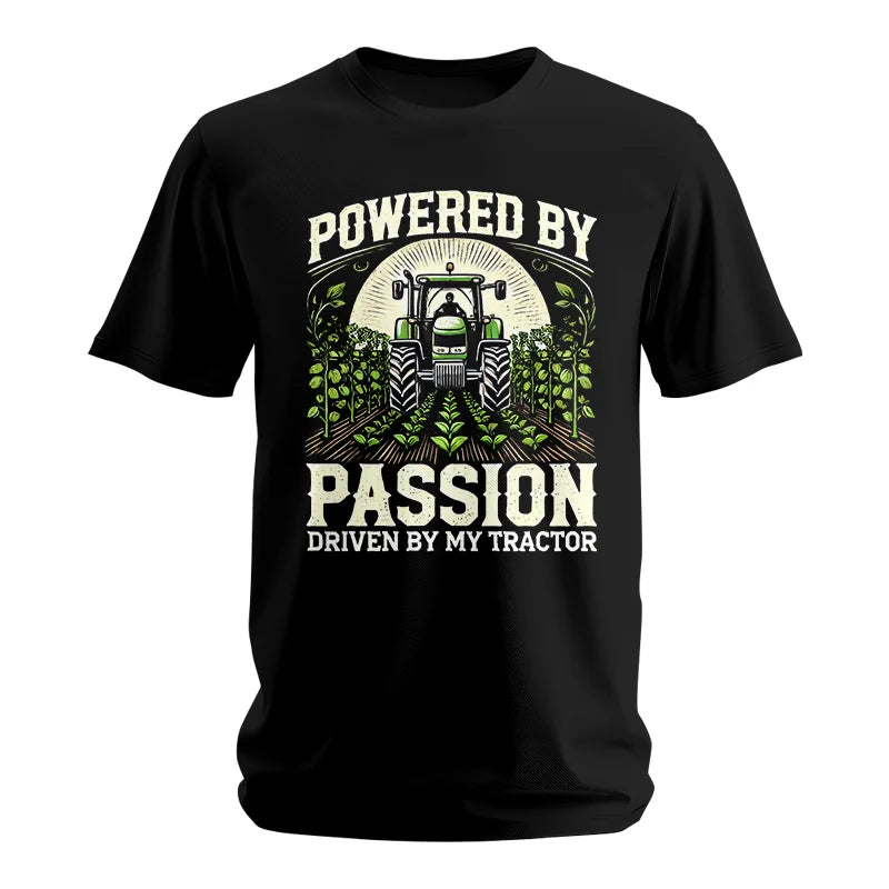 Image of Powered By Passion Driven By My Tractor 3 - Unisex Softstyle T-Shirt