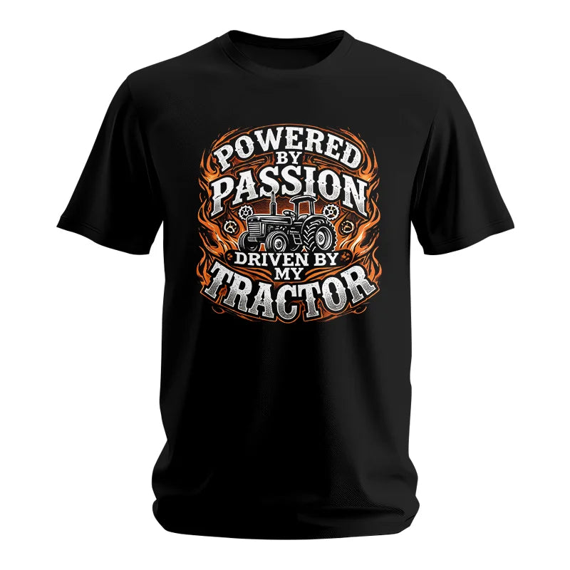 Powered By Passion Driven By My Tractor 5 - Unisex Softstyle T-Shirt