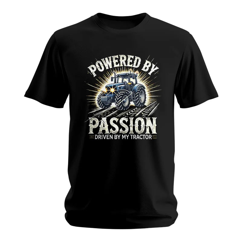 Image of Powered By Passion Driven By My Tractor - Unisex Softstyle T-Shirt