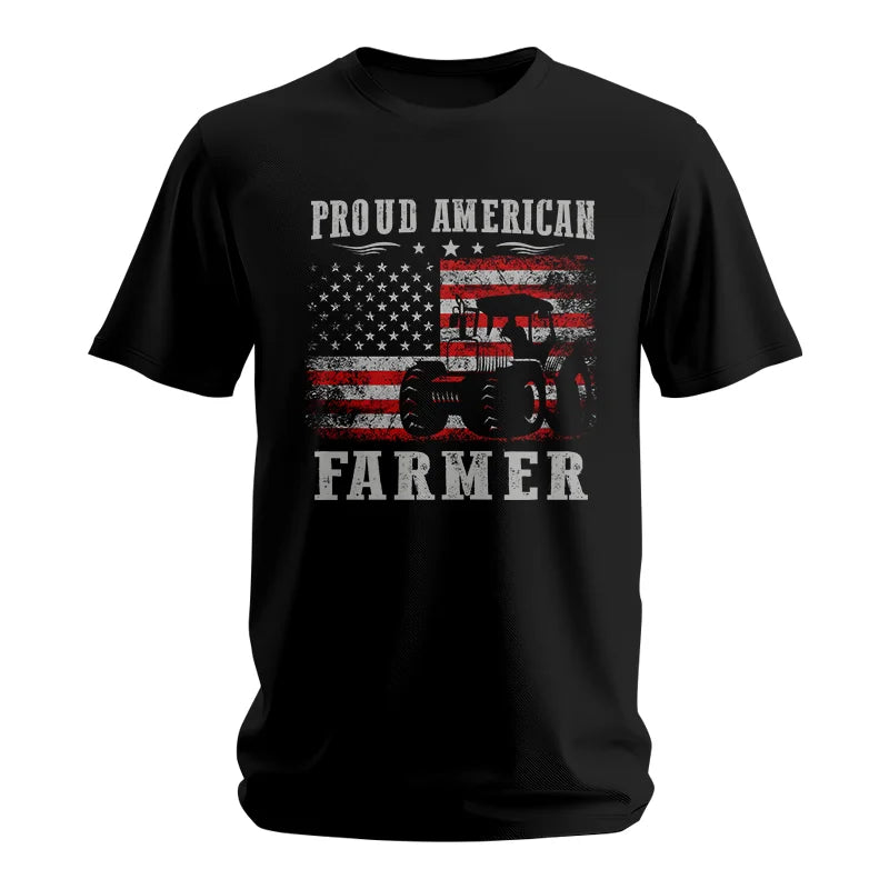 Image of Proud American Farmer - Unisex Softstyle T-Shirt