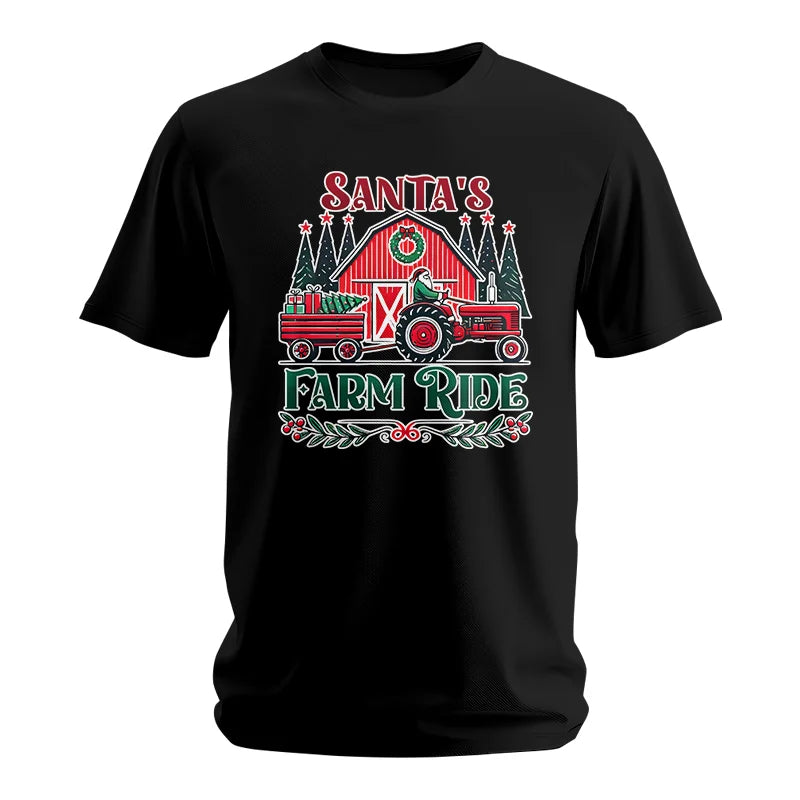 Image of Santa's Farm Ride 1 - Unisex Softstyle T-Shirt