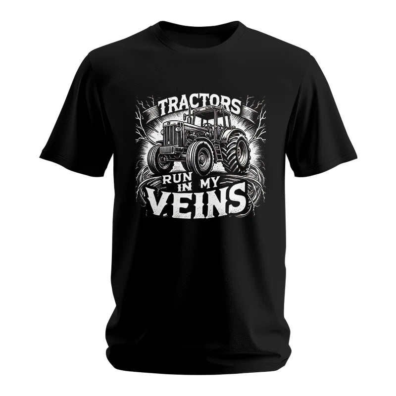 Tractors Run In My Veins - Unisex Softstyle T-Shirt