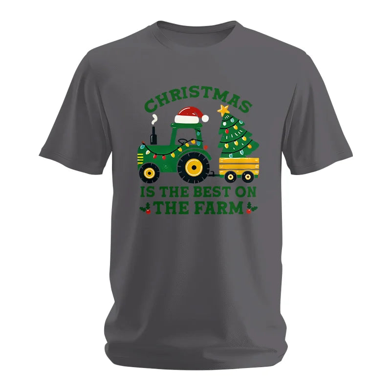 Christmas Is The Best On The Farm - Unisex Softstyle T-Shirt