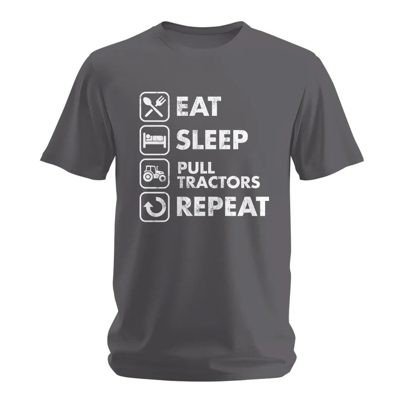 Image of Eat Sleep Pull Tractors Repeat - Unisex Softstyle T-Shirt