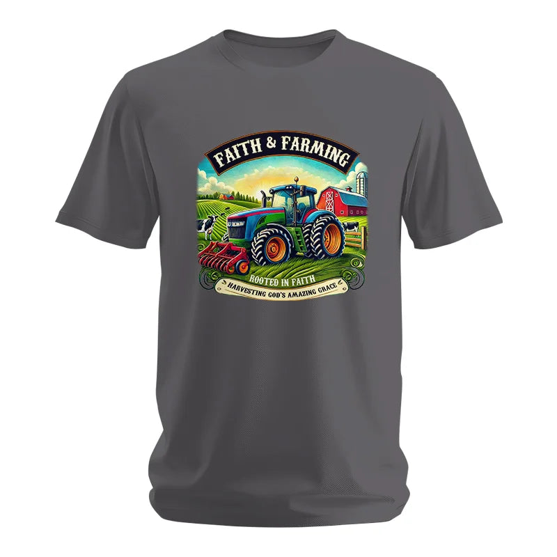 Image of Faith And Farming 2 - Unisex Softstyle T-Shirt