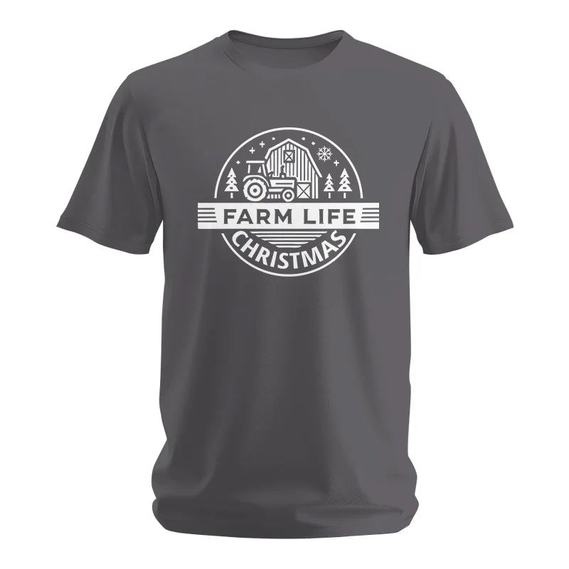 Image of Farm Life Christmas 1 - Unisex Softstyle T-Shirt