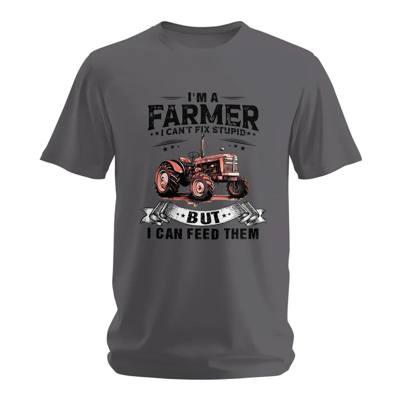 Image of Farmer Can't Fix Stupid - Unisex Softstyle T-Shirt