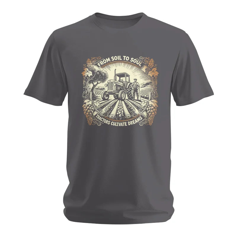 From Soil To Soul_Tractors Cultivate Dreams 2 - Unisex Softstyle T-Shirt