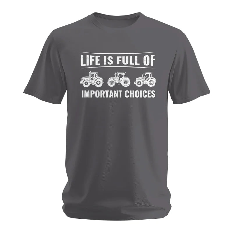 Image of Life Is Full Of Important Choices 16 - Unisex Softstyle T-Shirt