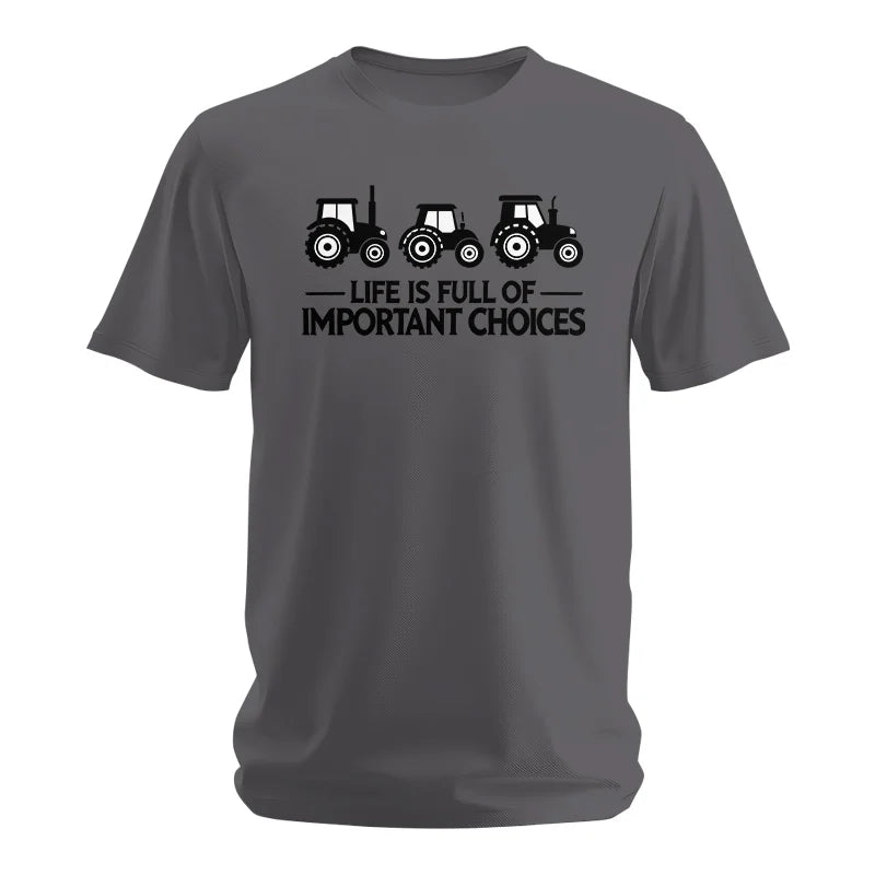 Image of Life Is Full Of Important Choices 17 - Unisex Softstyle T-Shirt