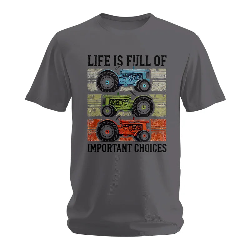 Image of Life Is Full Of Important Choices 3 - Unisex Softstyle T-Shirt