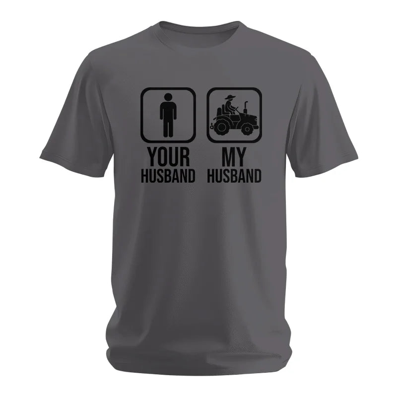 My Husband Is Cooler Than Yours Funny Farm Tractor 2 - Unisex Softstyle T-Shirt