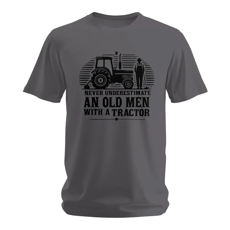 Image of Never Underestimate An Old Men With A Tractor - Unisex Softstyle T-Shirt