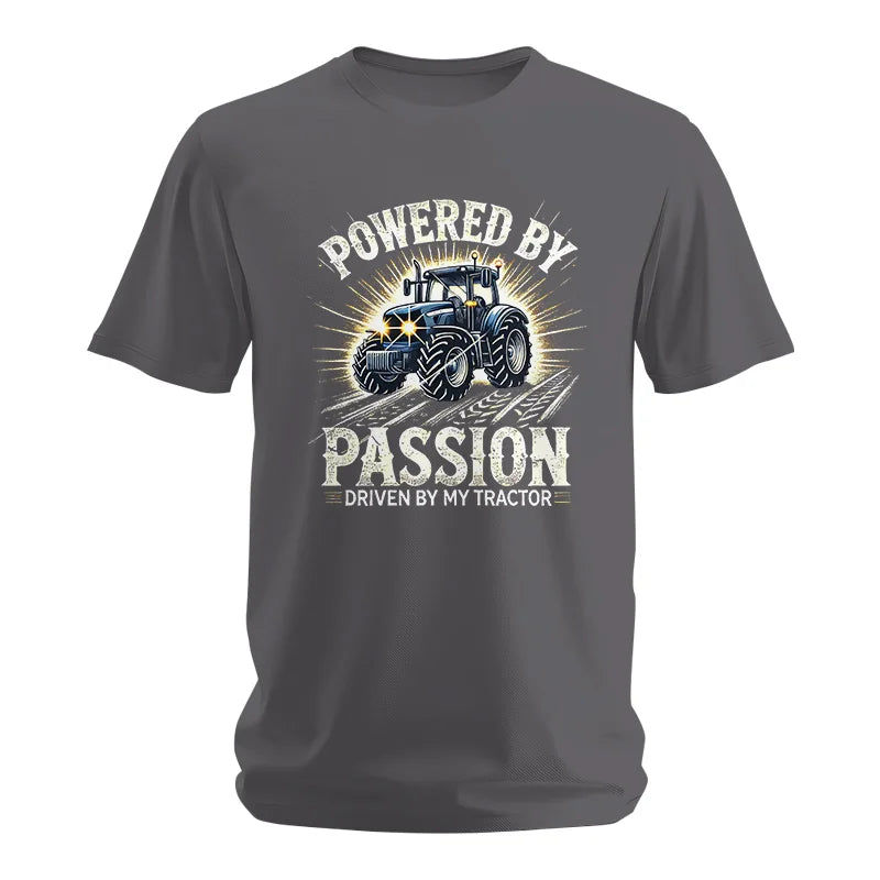 Powered By Passion Driven By My Tractor - Unisex Softstyle T-Shirt