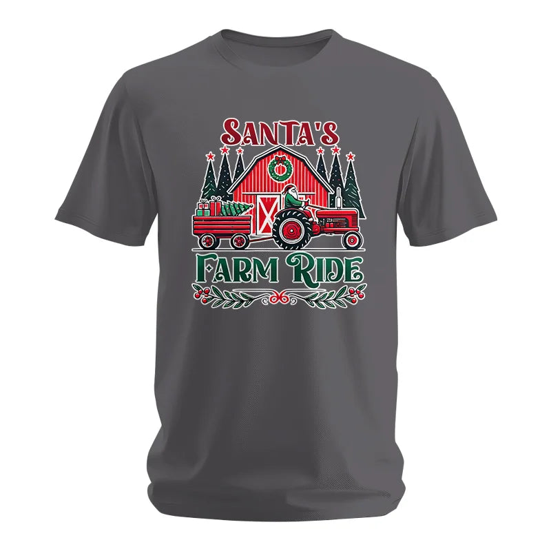 Image of Santa's Farm Ride 1 - Unisex Softstyle T-Shirt