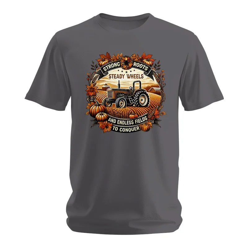 Thanksgiving Farmer Endless Fields To Conquer 1 - Unisex Softstyle T-Shirt