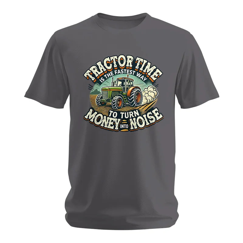 Image of Tractor Time To Turn Money Into Noise - Unisex Softstyle T-Shirt