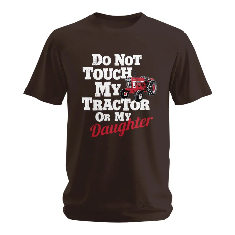 Do Not Touch My Tractor Or My Daughter - Unisex Softstyle T-Shirt