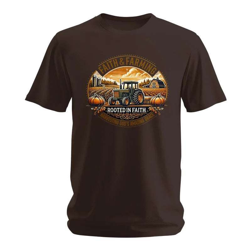 Image of Faith And Farming 1 - Unisex Softstyle T-Shirt