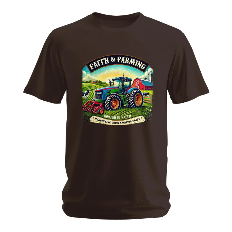 Faith And Farming 2 - Unisex Softstyle T-Shirt