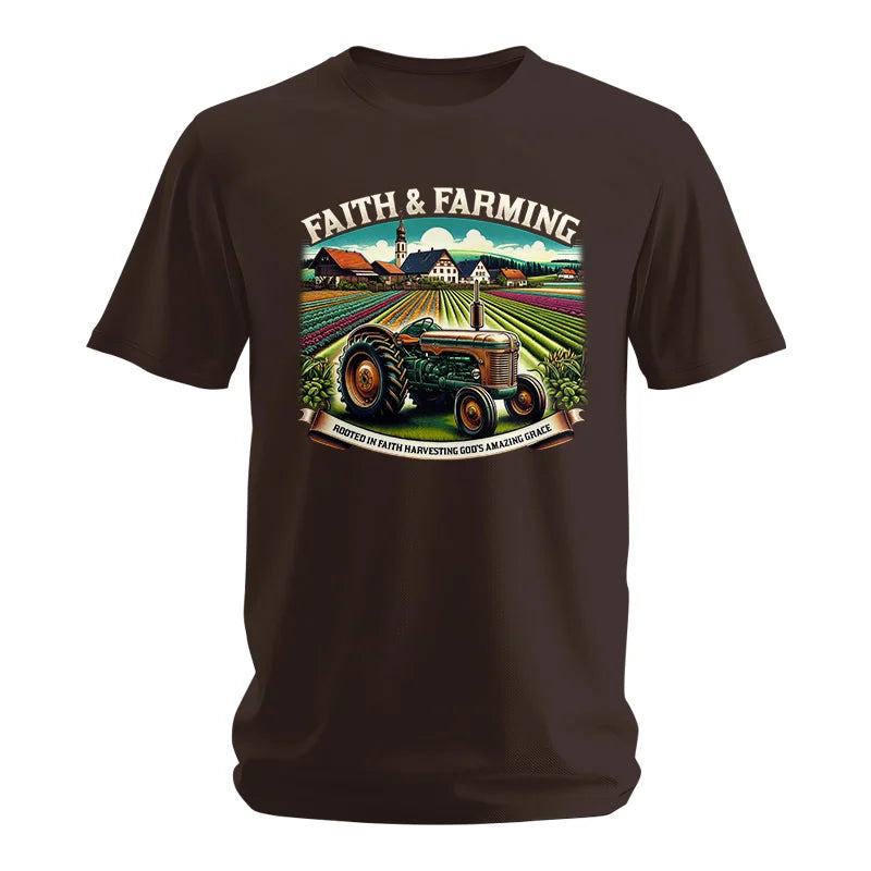 Image of Faith And Farming 4 - Unisex Softstyle T-Shirt