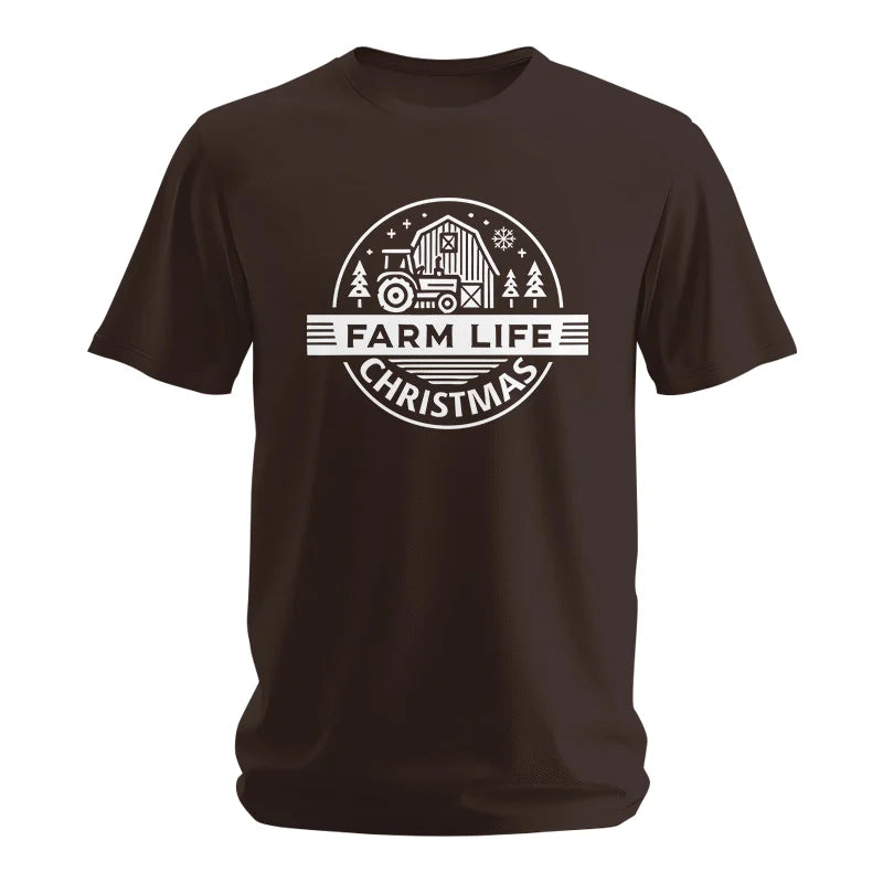 Farm Life Christmas 1 - Unisex Softstyle T-Shirt