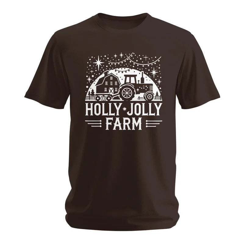 Holly Jolly Farm 2 - Unisex Softstyle T-Shirt