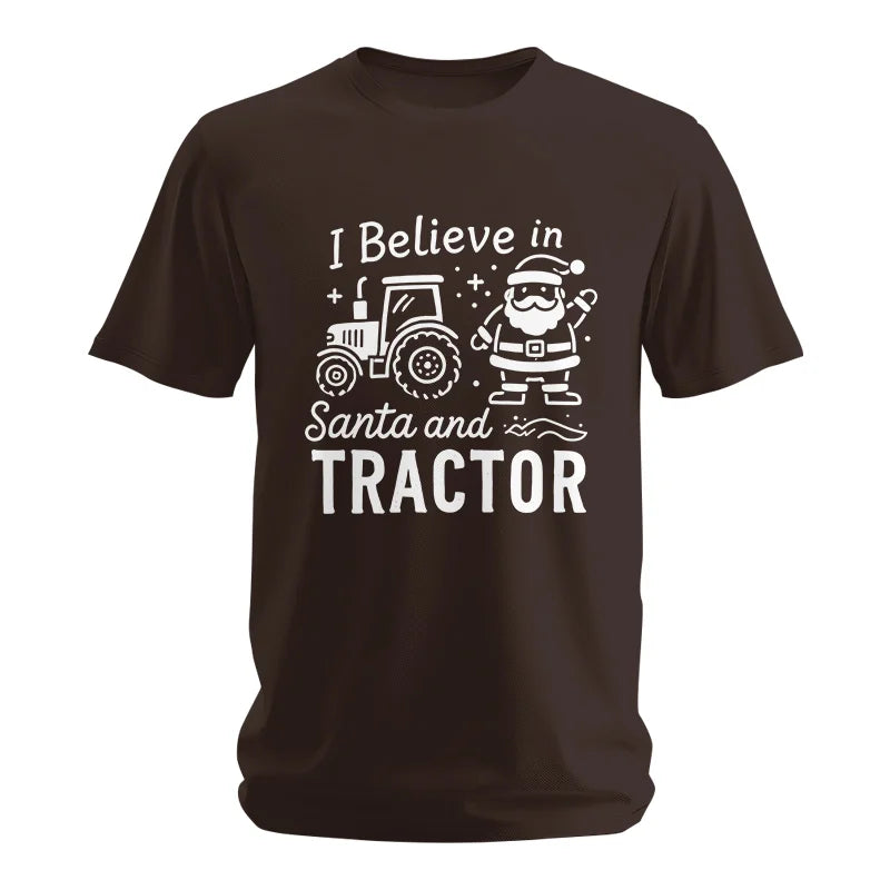 I Believe In Santa And Tractor - Unisex Softstyle T-Shirt