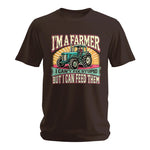 I'm A Farmer_Fix Stupid_Feed Them - Unisex Softstyle T-Shirt