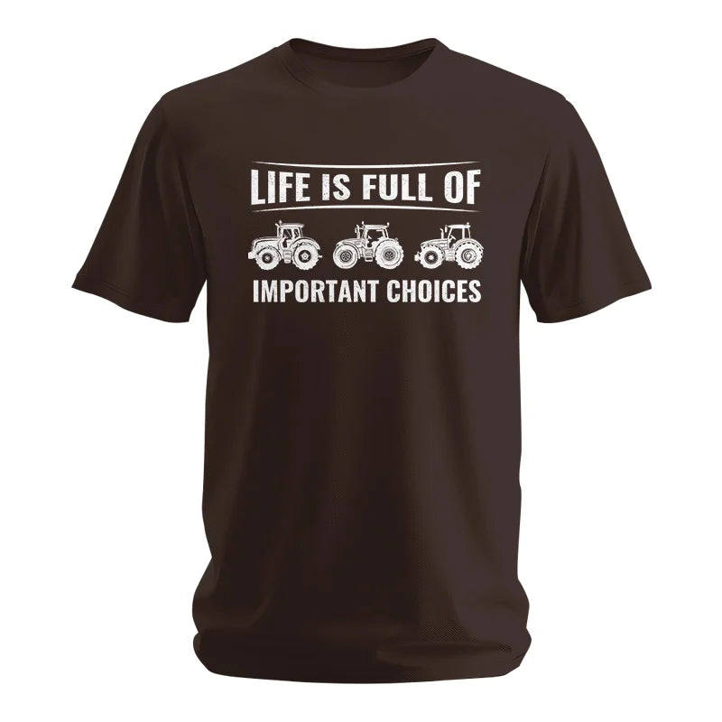 Image of Life Is Full Of Important Choices 16 - Unisex Softstyle T-Shirt