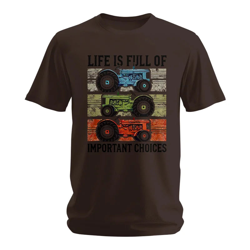 Life Is Full Of Important Choices 3 - Unisex Softstyle T-Shirt