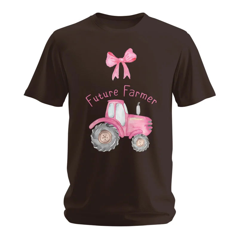 Image of Pink Tractor For Future Farmer - Unisex Softstyle T-Shirt