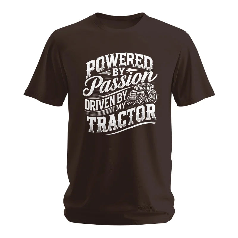 Powered By Passion Driven By My Tractor 2 - Unisex Softstyle T-Shirt