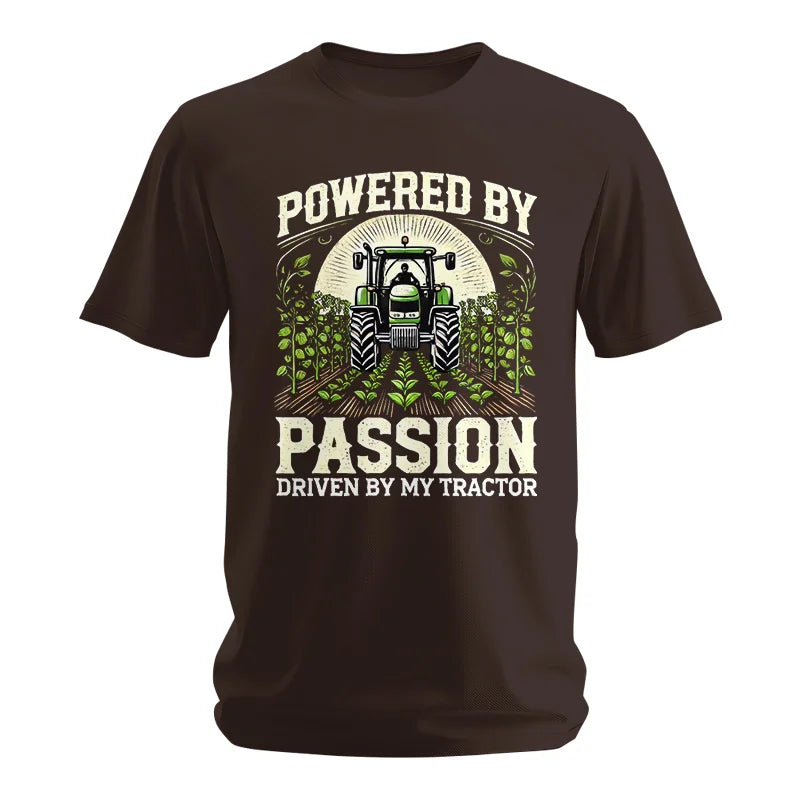 Powered By Passion Driven By My Tractor 3 - Unisex Softstyle T-Shirt